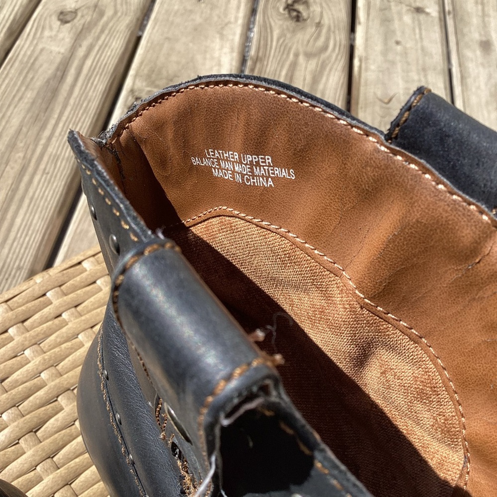 B.O.C Born of Concept Distressed Leather Sybil Western Cowboy Boot -9.5 - Picture 4 of 8